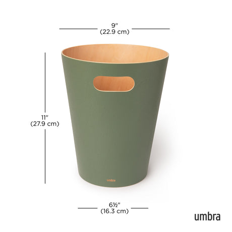 Bathroom Trash Cans | color: Spruce