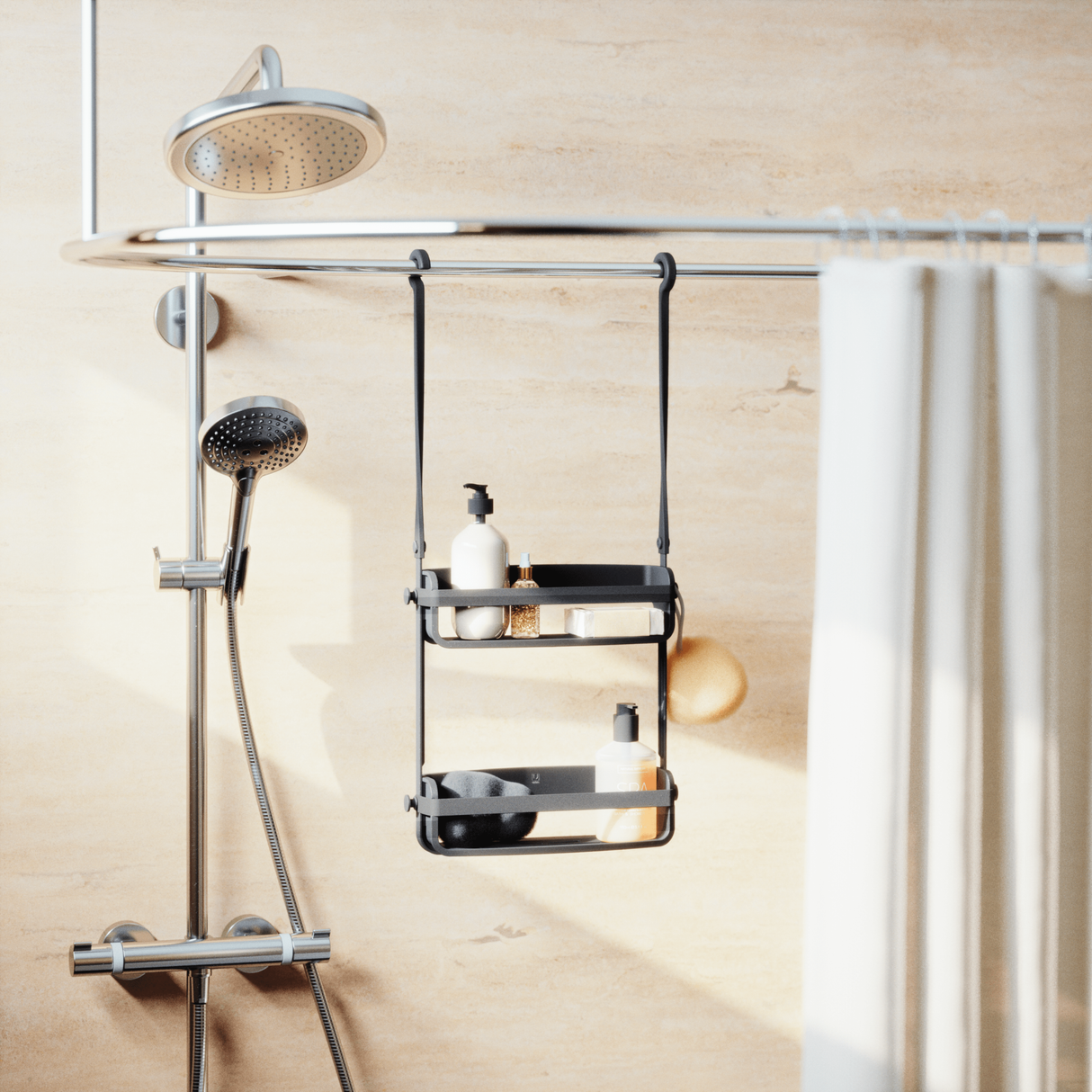 Shower Storage | color: Black