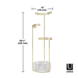 Jewelry Stands | color: Brass