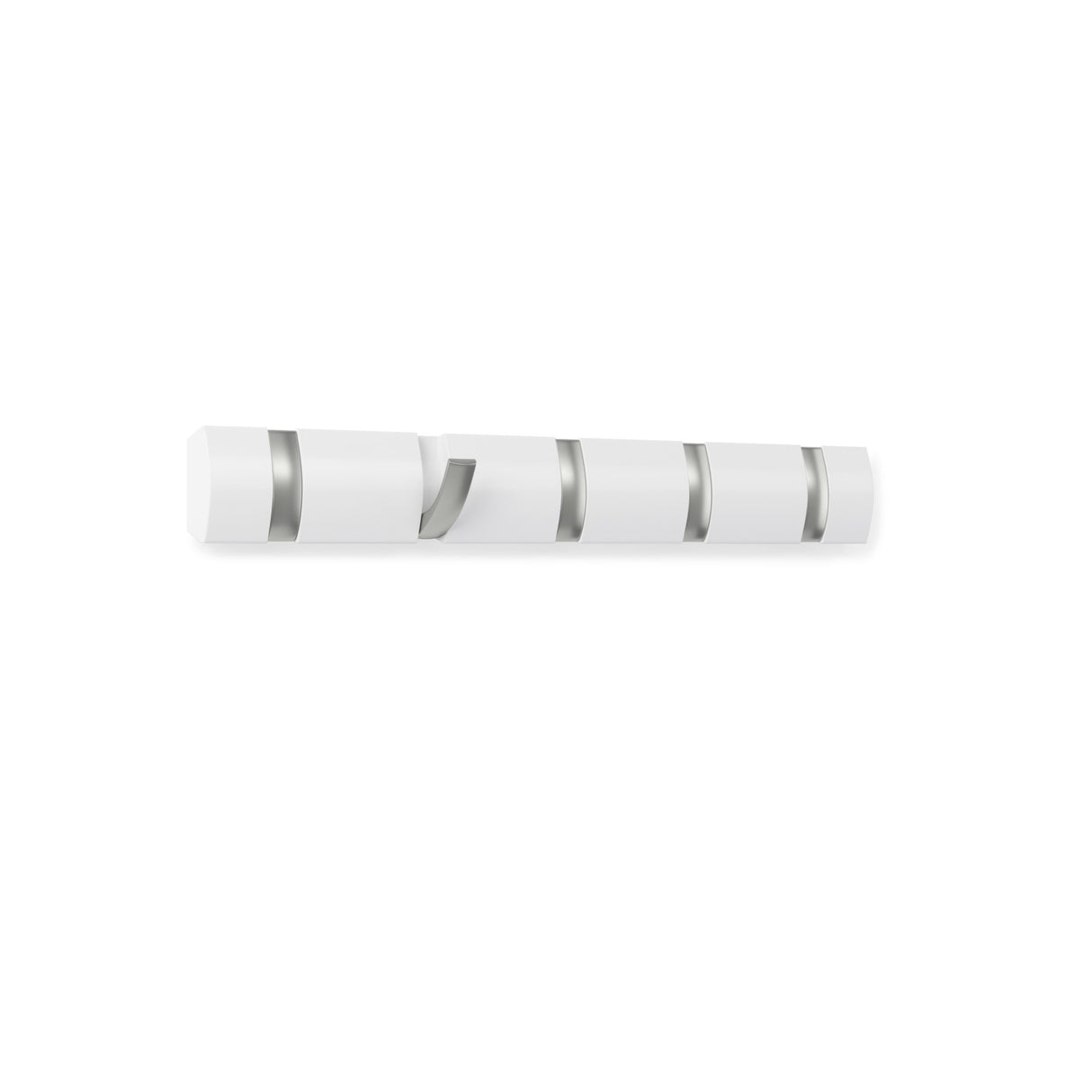 Wall Hooks | color: White-Nickel