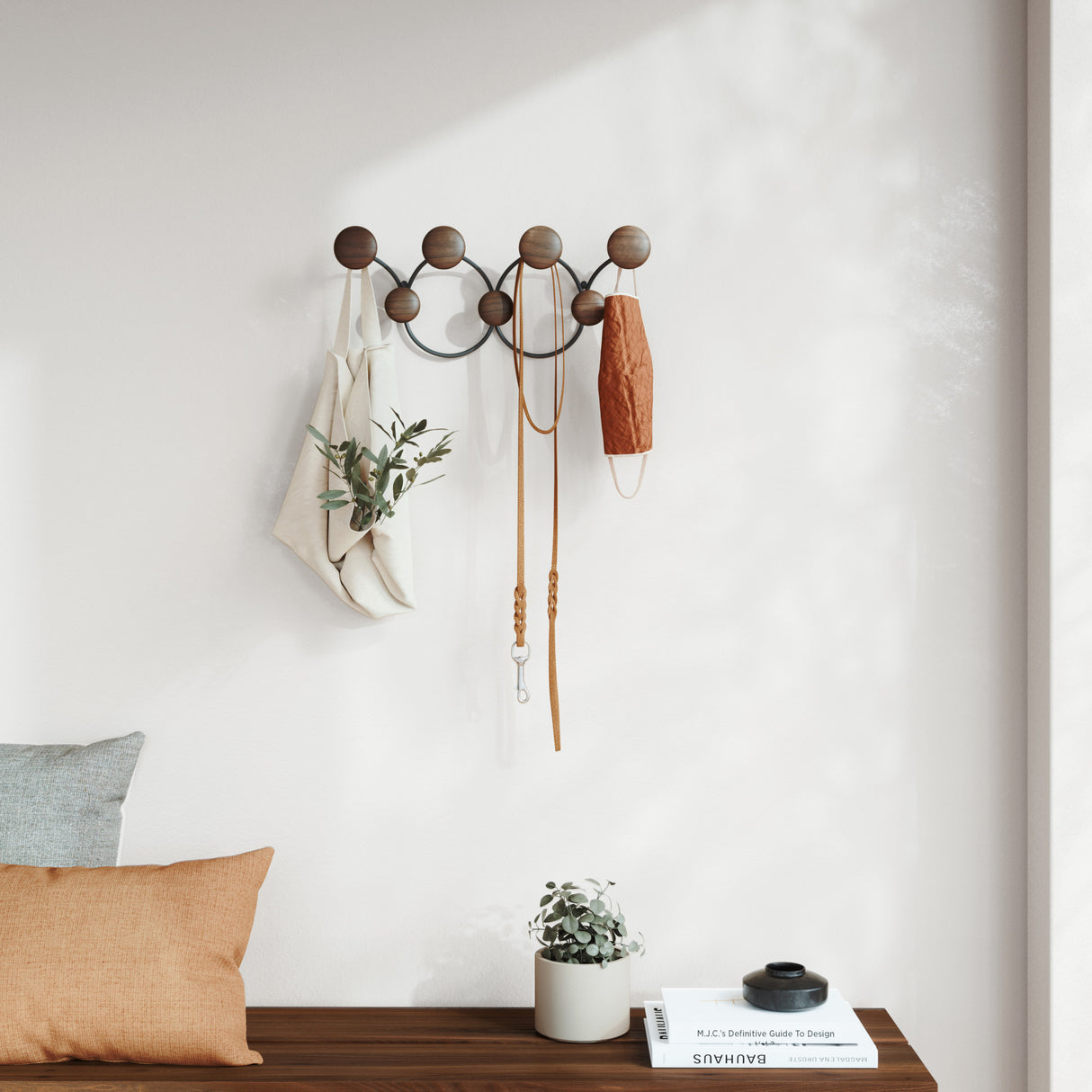 Wall Hooks | color: Black-Walnut | https://vimeo.com/646630910