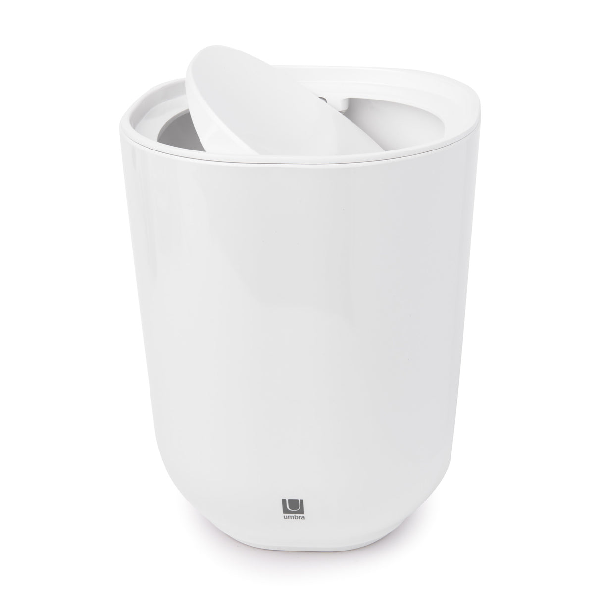 Bathroom Trash Cans | color: White