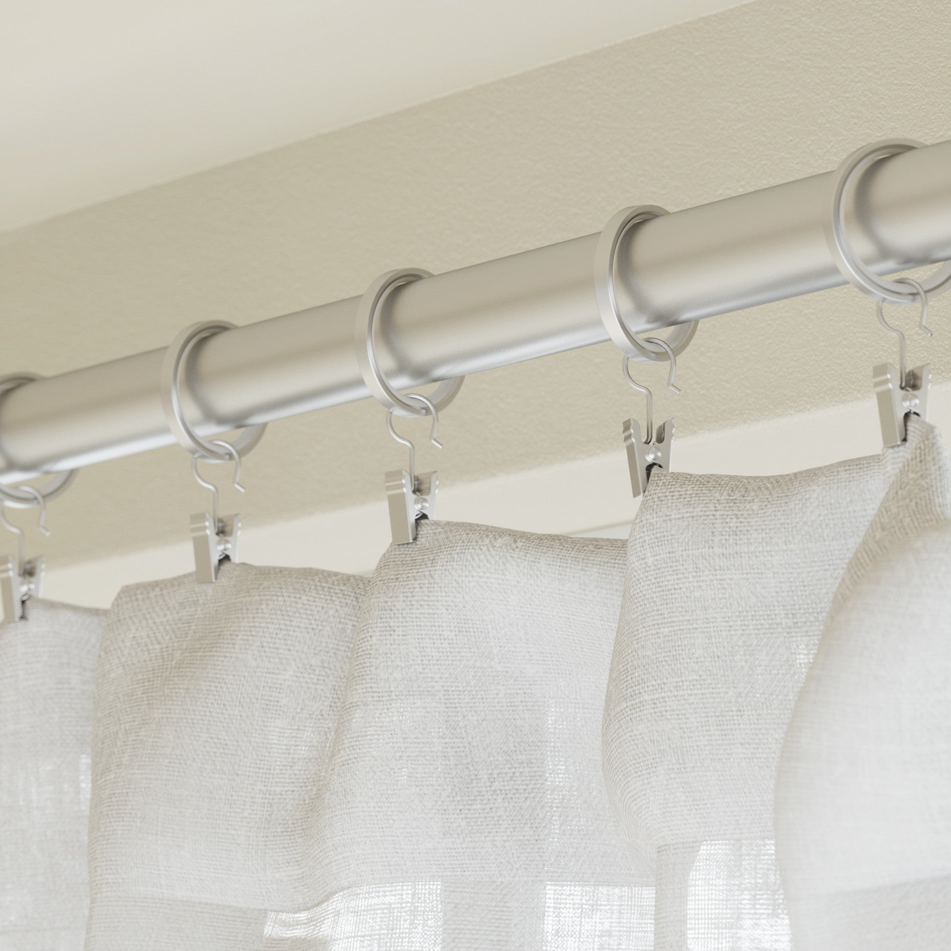 Don't Throw Out Old Shower Curtain Rings. Here's How To Repurpose Them  Instead