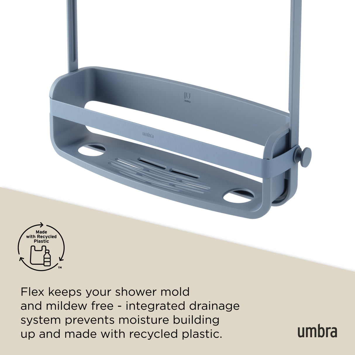 Shower Caddy | color: Slate Blue