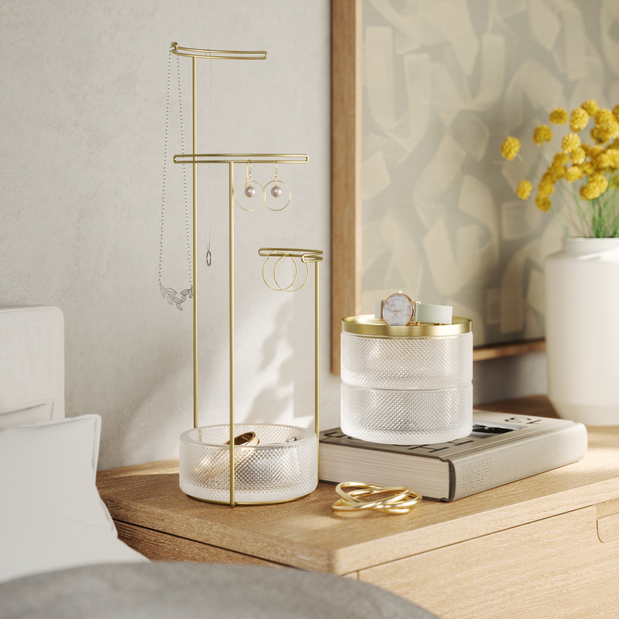 Bedside hot sale jewelry holder