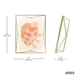 Tabletop Frames | color: Matte-Brass | size: 8x10" (20x25 cm)