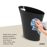 Bathroom Trash Cans | color: Black