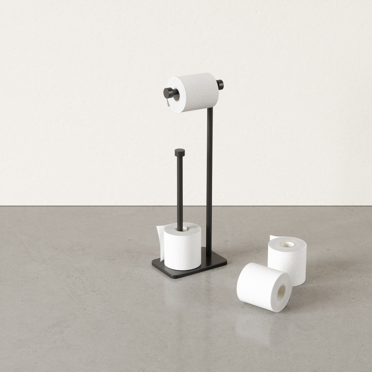 Toilet Paper Stands | color: Black