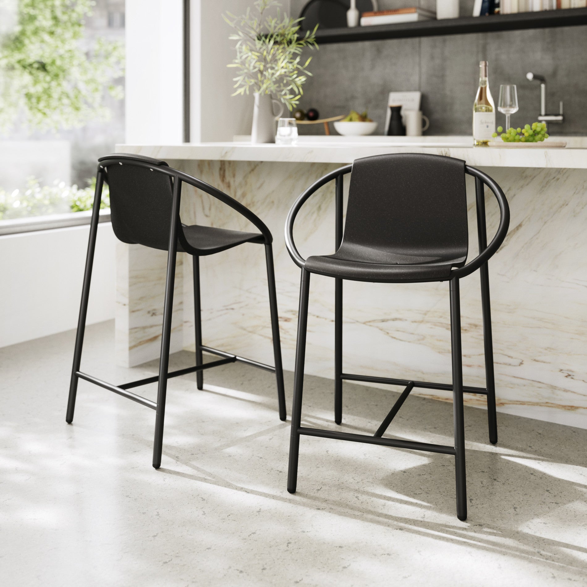 Ringo Counterstool | Modern Kitchen & Outdoor Counterstool by Umbra