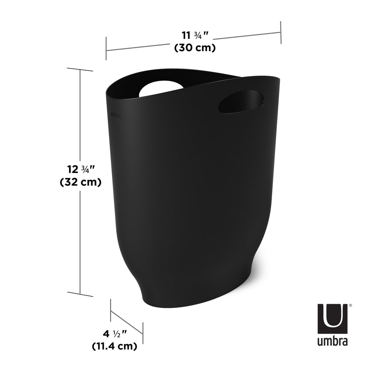 Bathroom Trash Cans | color: Black