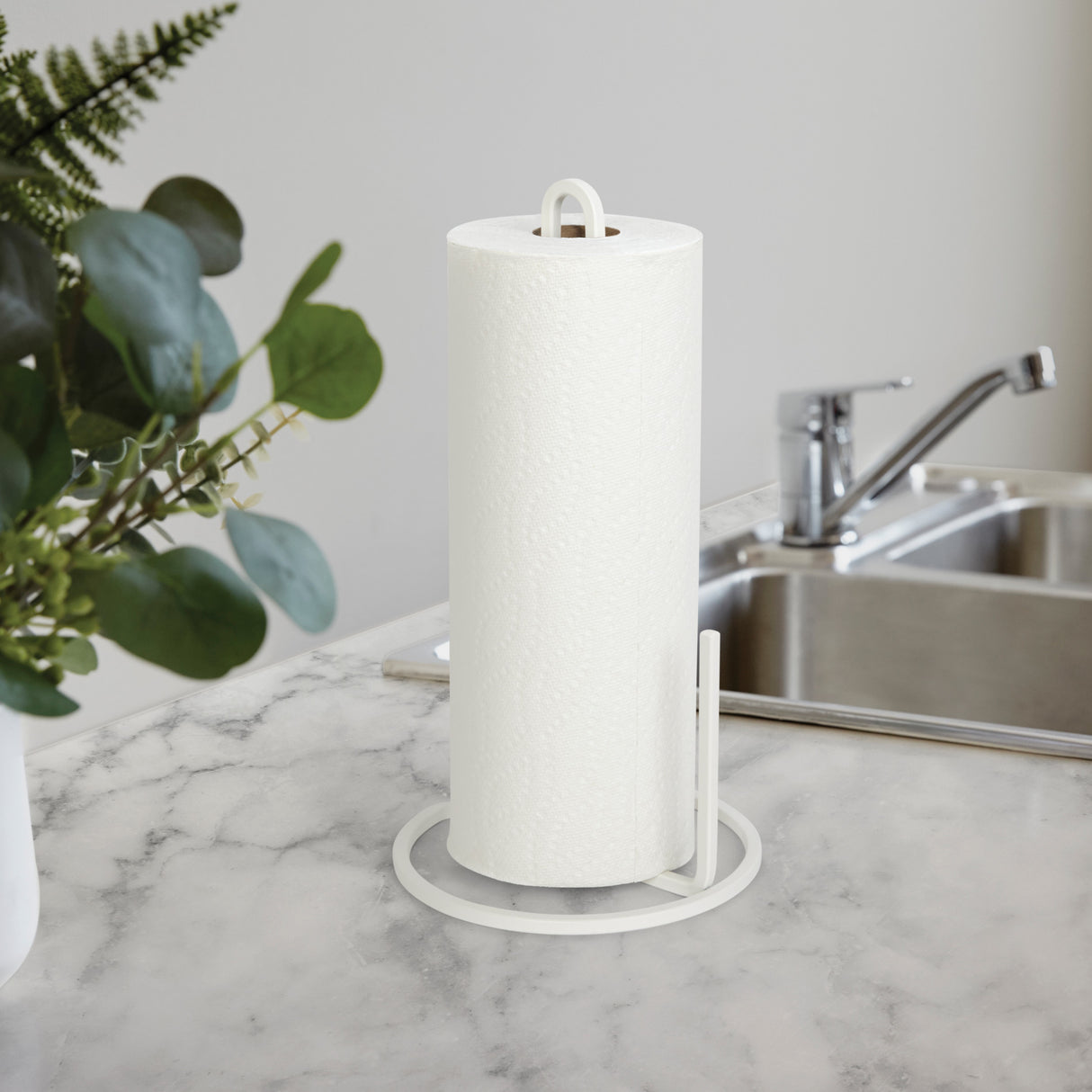 Countertop Paper Towel Holders | color: White