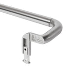 Single Curtain Rods | color: Matte-Nickel | size: 88-144"(224-366cm) | diameter: 3/4"(1.9cm)