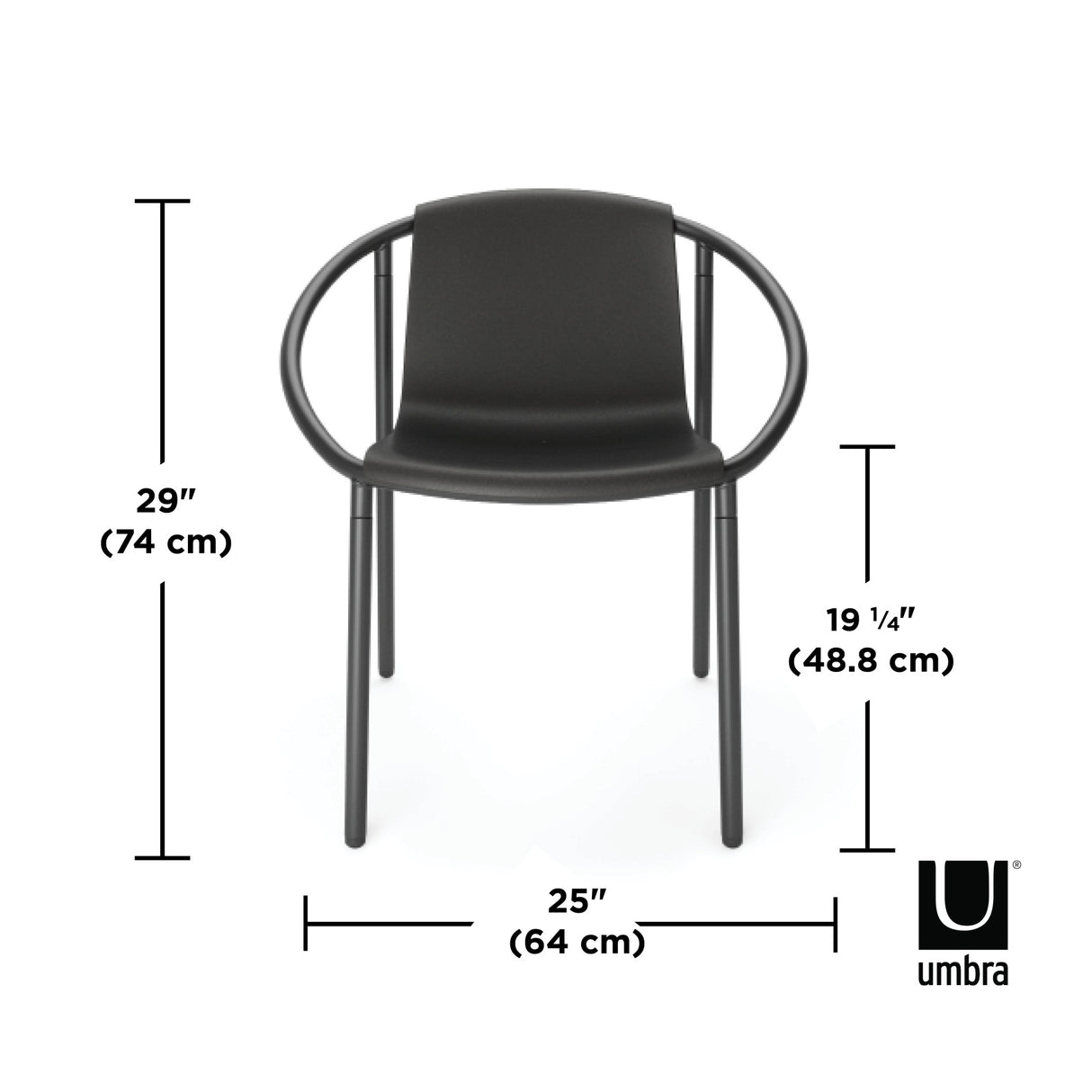 Chairs & Stools | color: Black