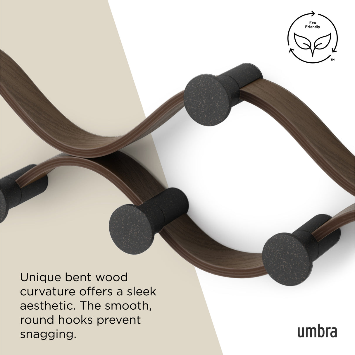 Wall Hooks | color: Black-Walnut