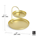 Jewelry Trays | color: Brass