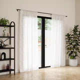 Single Curtain Rods | color: Eco-Friendly Auburn-Bronze | size: 28-48" (71-122cm) | diameter: 3/4" (1.9 cm)