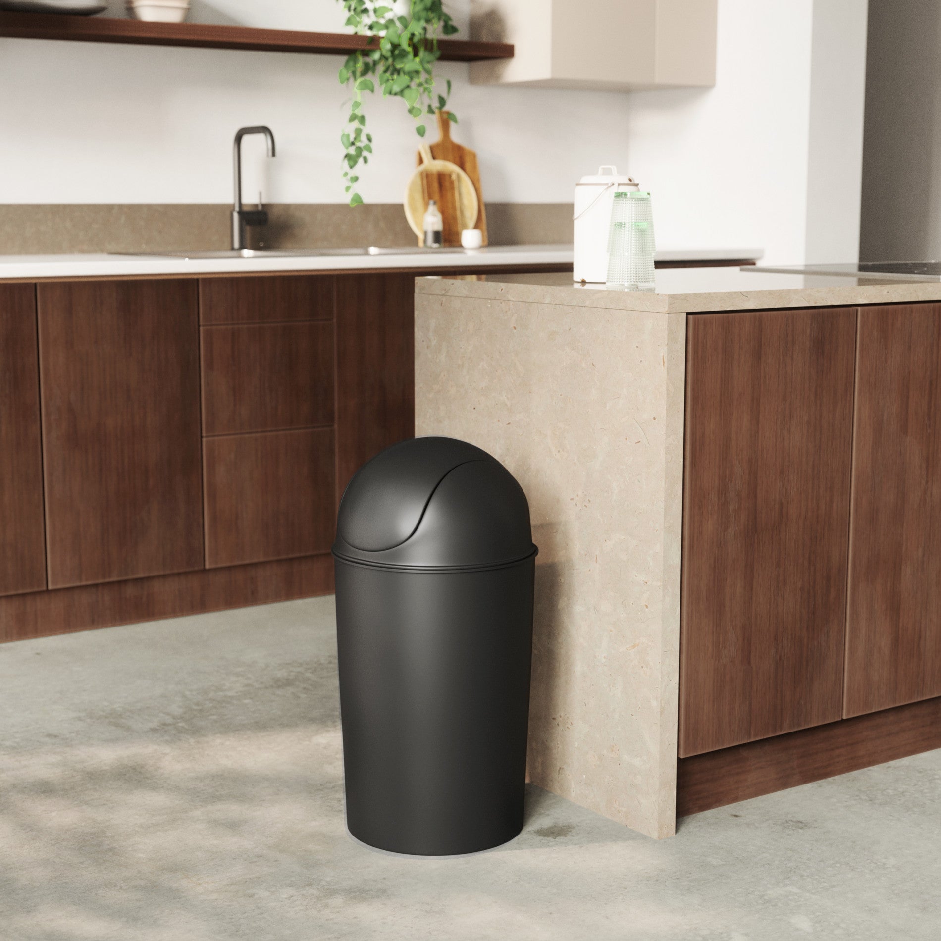 Trash cans online for the kitchen