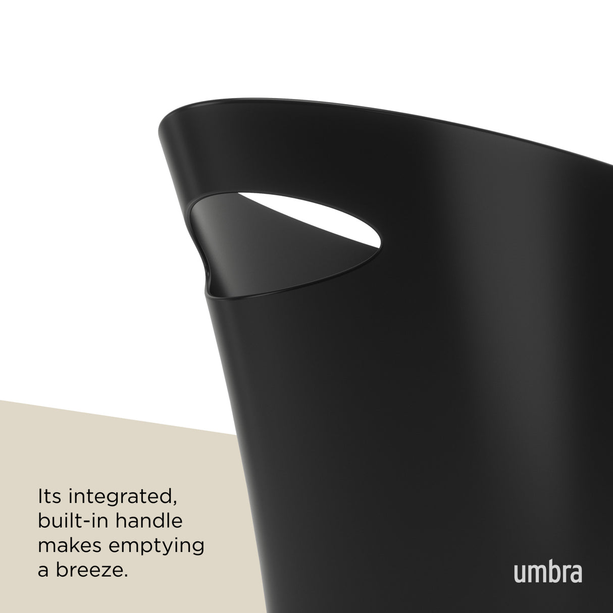 Bathroom Trash Cans | color: Black