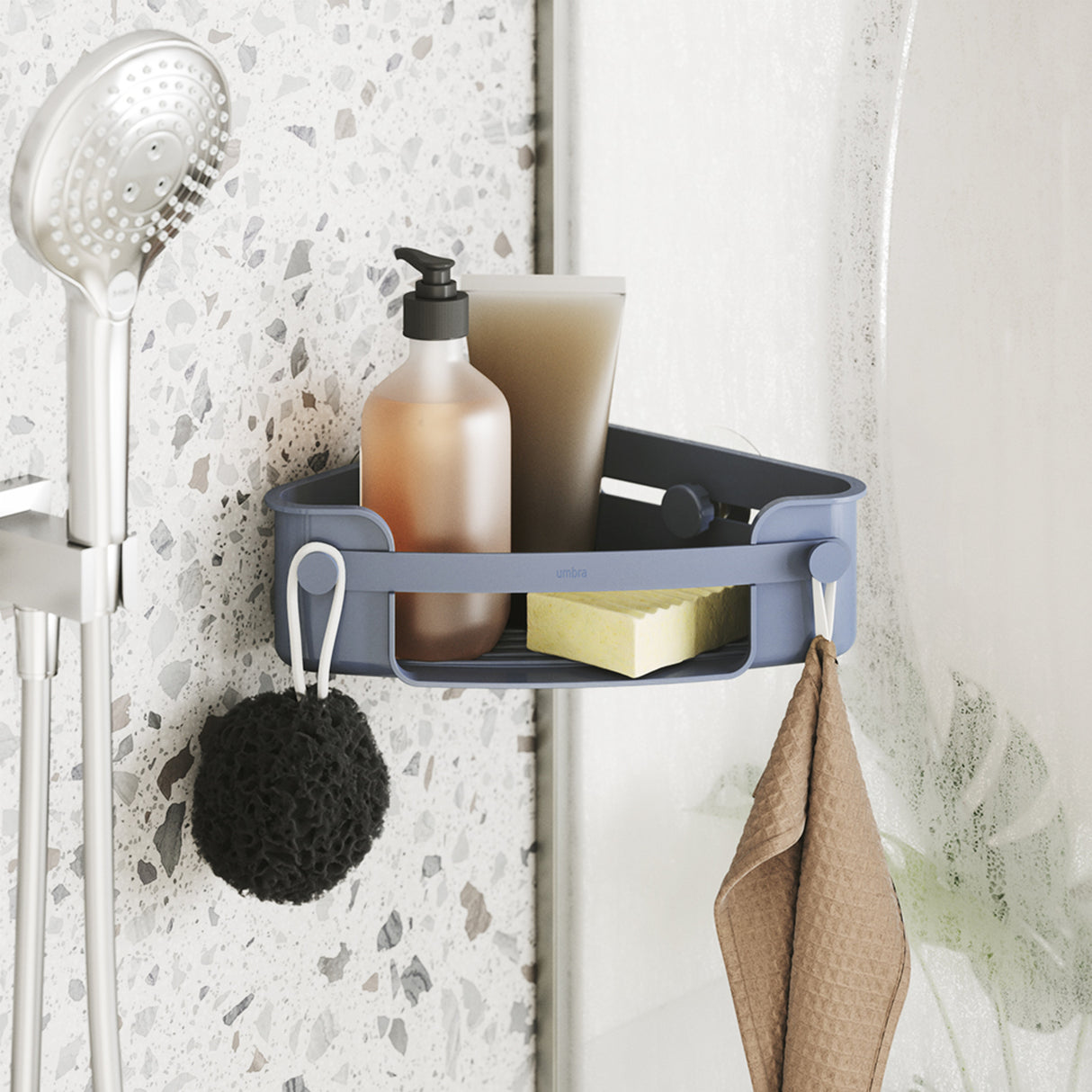 Shower Storage | color: Slate Blue