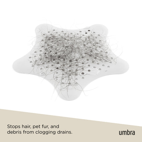 Drain Stop & Hair Catcher | color: White