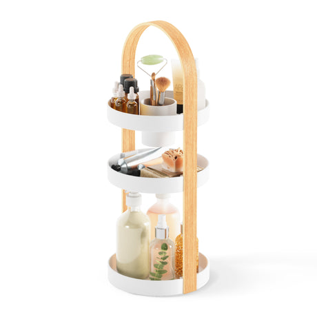 Cosmetic Organizers | color: White-Natural