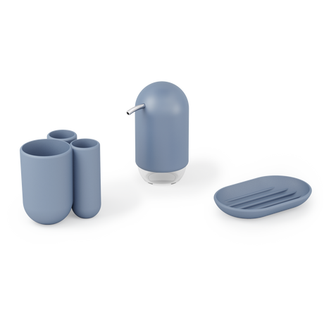 Tumblers & Toothbrush Holders | color: Slate Blue