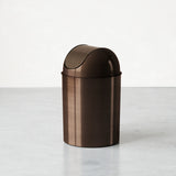 Bathroom Trash Cans | color: Bronze