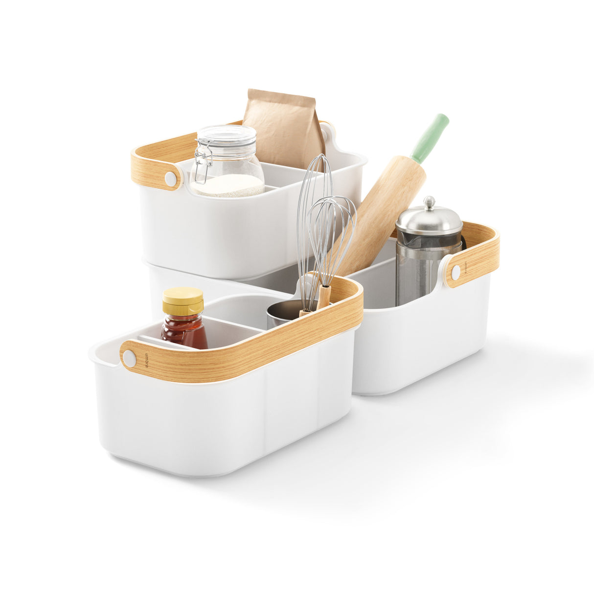 Kitchen Organization | color: White-Natural | size: Large