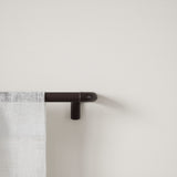 Single Curtain Rods | color: Auburn-Bronze | size: 28-48"(71-122cm) | diameter: 3/4"(1.9cm) | https://vimeo.com/625708370