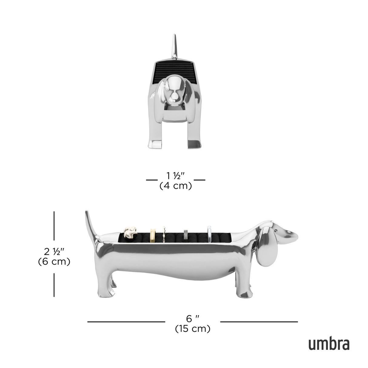 Ring Holders | color: Chrome