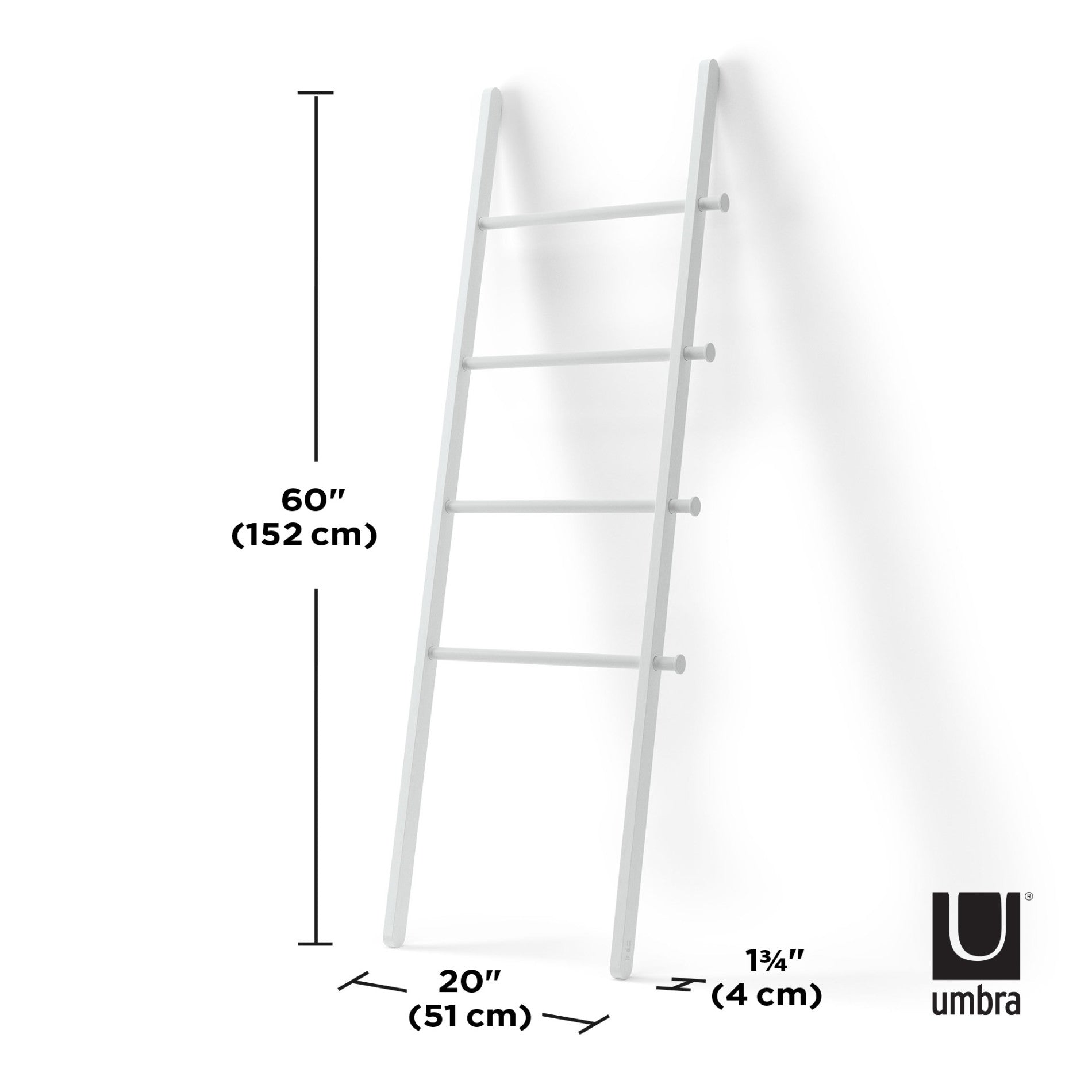 Leana Ladder Decorative Functional Storage Umbra