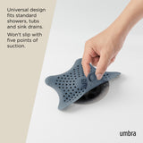 Drain Stop & Hair Catcher | color: Slate Blue