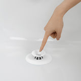 Drain Stop & Hair Catcher | color: White