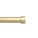 Single Curtain Rods | color: Gold | size: 66-120" (168-305 cm) | diameter: 1" (2.5 cm)