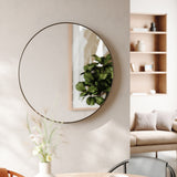 Wall Mirrors | color: Metallic-Titanium | size: 34" (86 cm) | Hover