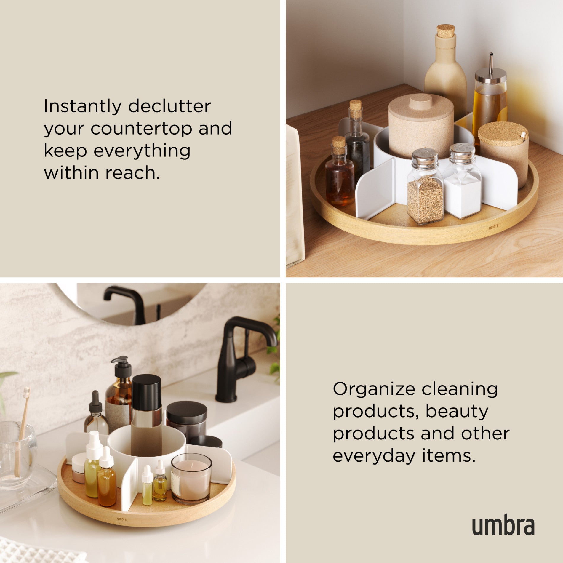 Bellwood Lazy Susan - Pantry Storage & Kitchen Organization | Umbra