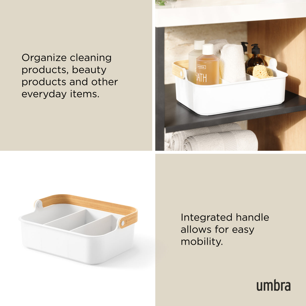 Kitchen Organization | color: White-Natural | size: Large