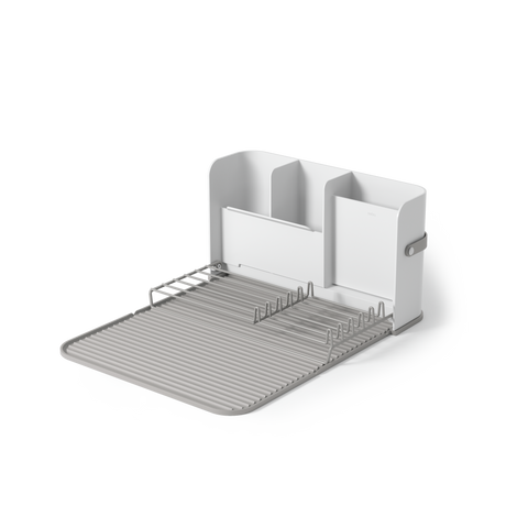 Dish Racks | color: White-Grey