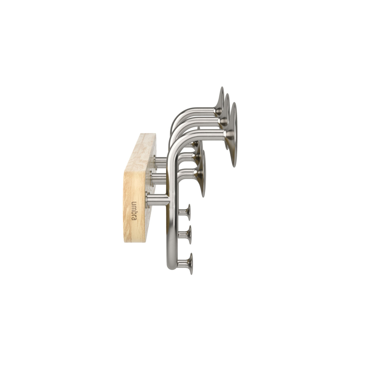 Wall Hooks | color: Natural-Nickel