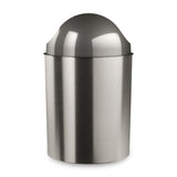 Bathroom Trash Cans | color: Nickel-Silver