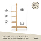 Garment Racks | color: White-Natural