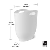 Bathroom Trash Cans | color: White