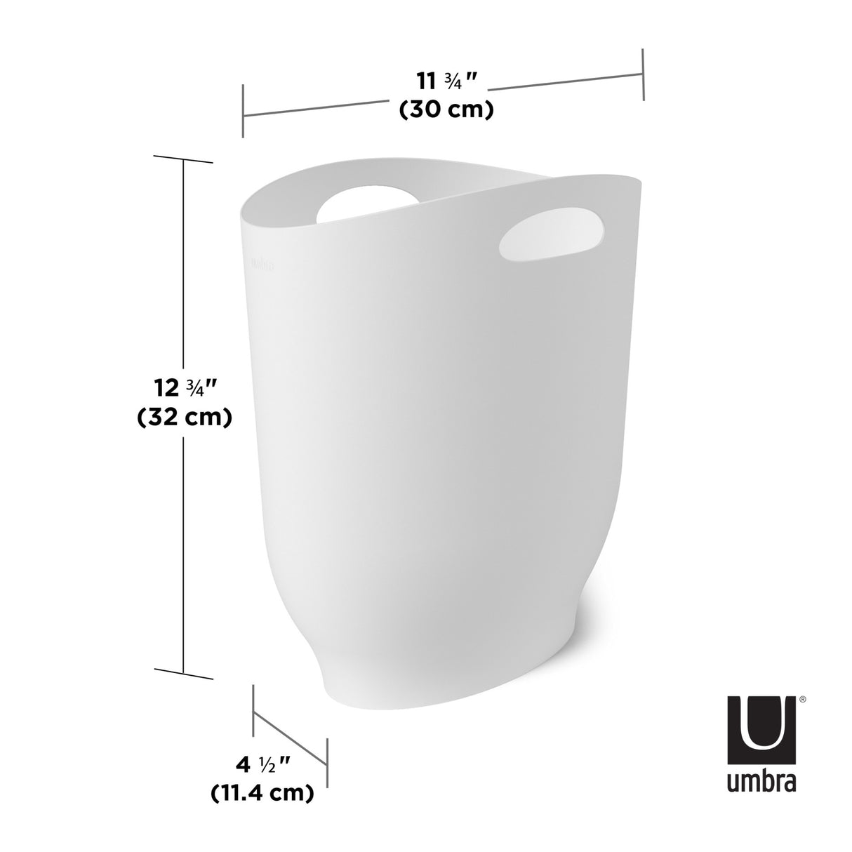 Bathroom Trash Cans | color: White