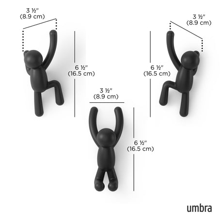 Wall Hooks | color: Black