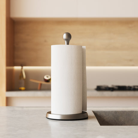 Countertop Paper Towel Holders | color: Nickel | Hover