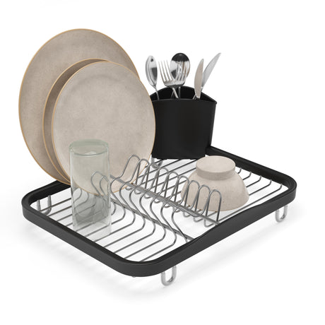 Dish Racks | color: Smoke-Nickel