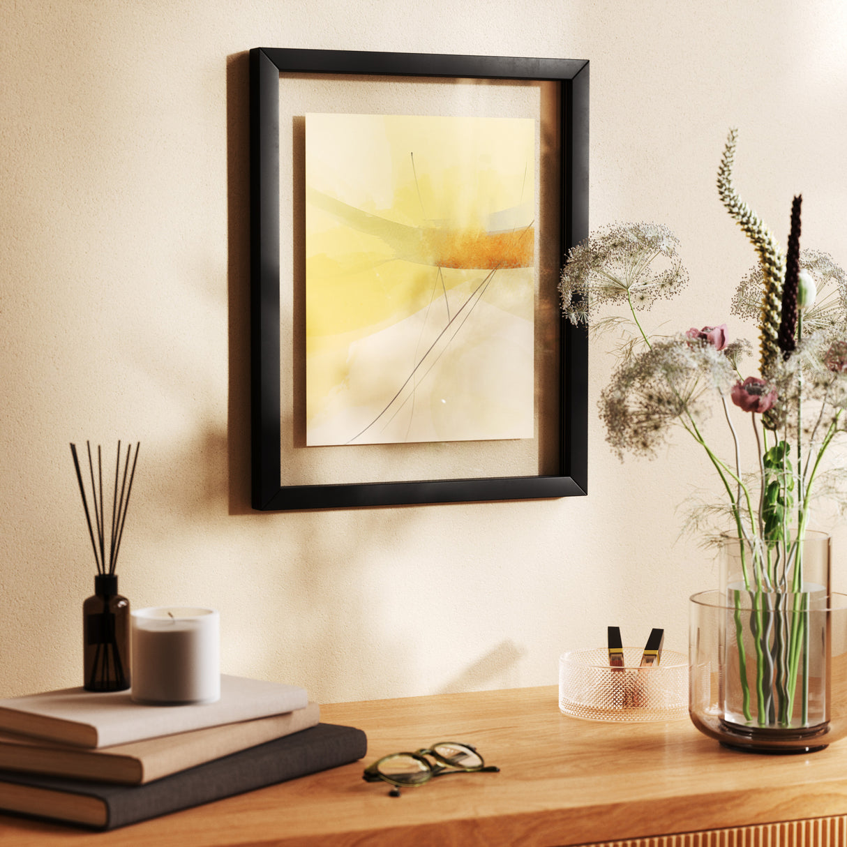 Wall Frames | color: Black | size: 13x16" (33x40 cm) | Hover