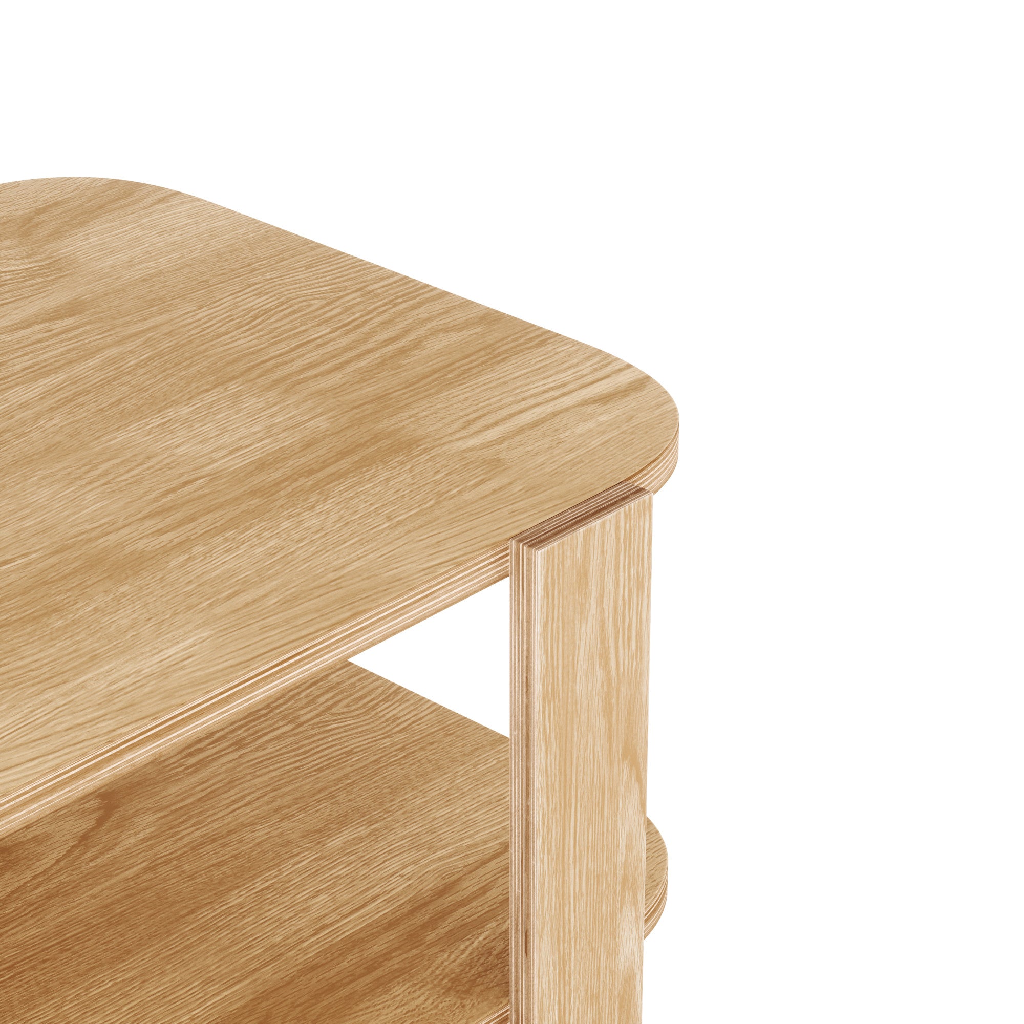 Bellwood Natural Wood Coffee Table | Umbra