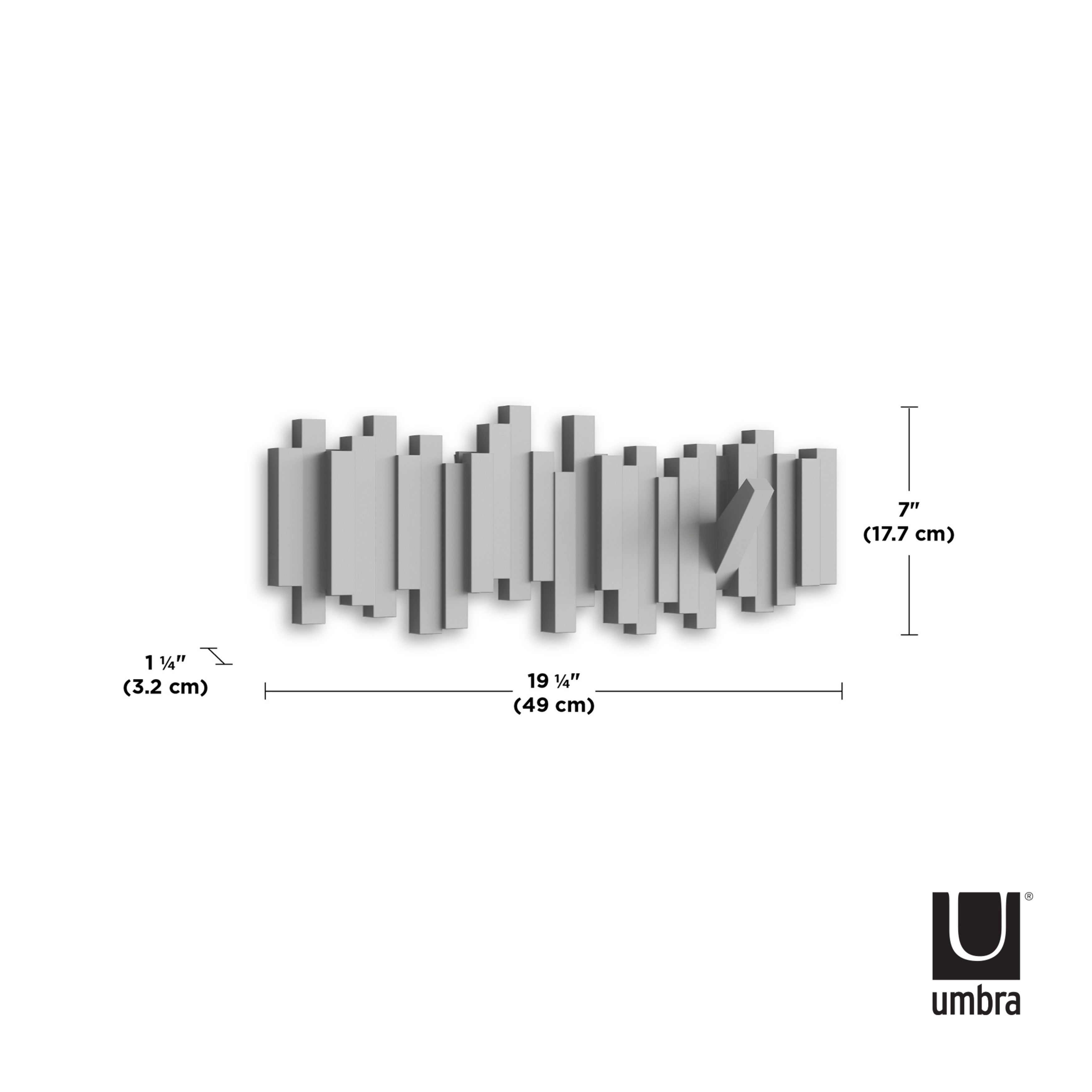 Umbra sticks discount multi hook black