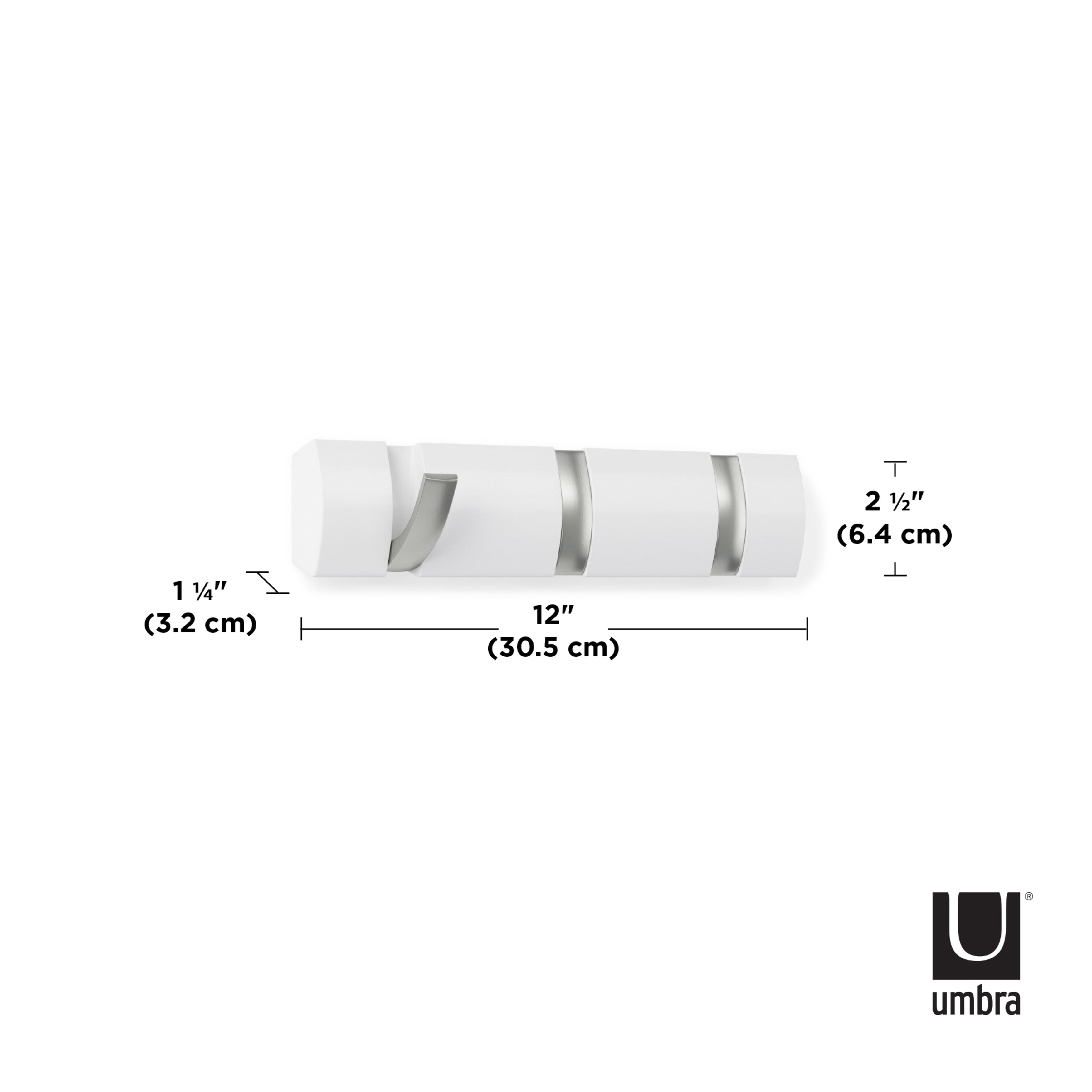 Umbra flip 3 hook deals white